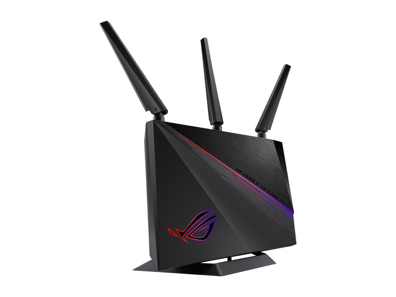 ASUS ROG (GT-AC2900) Dual-Band Wireless Gigabit Wi-Fi Gaming Router - GeForce NOW Optimization with Triple-Level Game Accelerati