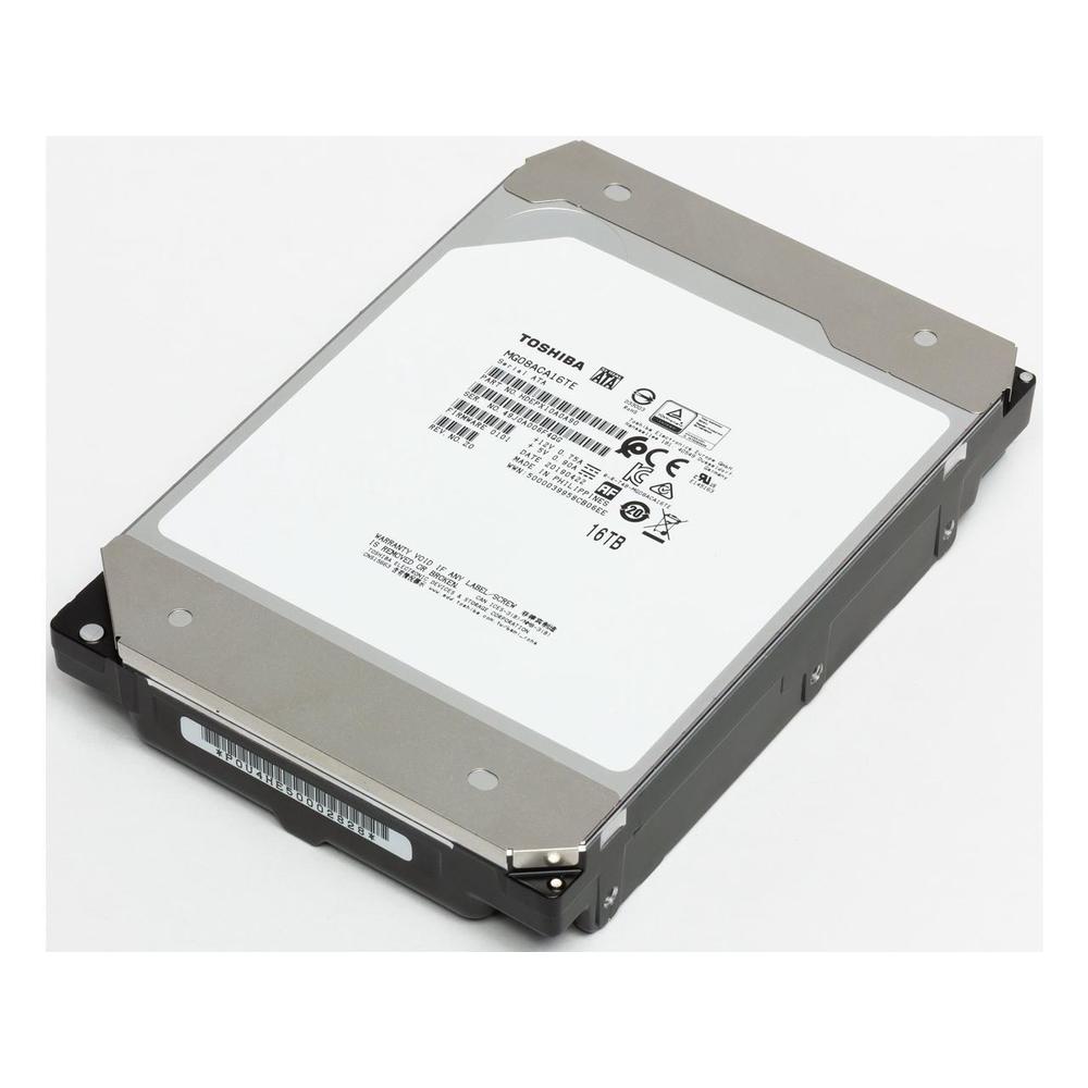 Toshiba 16TB Enterprise HDD SATA 6.0Gb/s 512e 7200 RPM 512MB Cache 3.5" Internal Hard Drive MG08ACA16TE