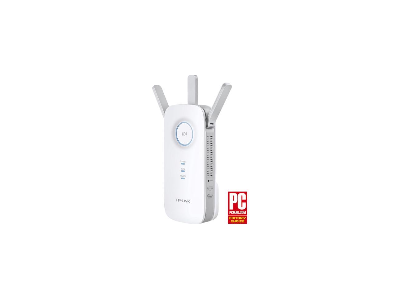 TP-Link AC1750 WiFi Extender (RE450), PCMag Editor's Choice, Up to 1750Mbps, Dual Band WiFi Repeater, Internet Booster, Extend W