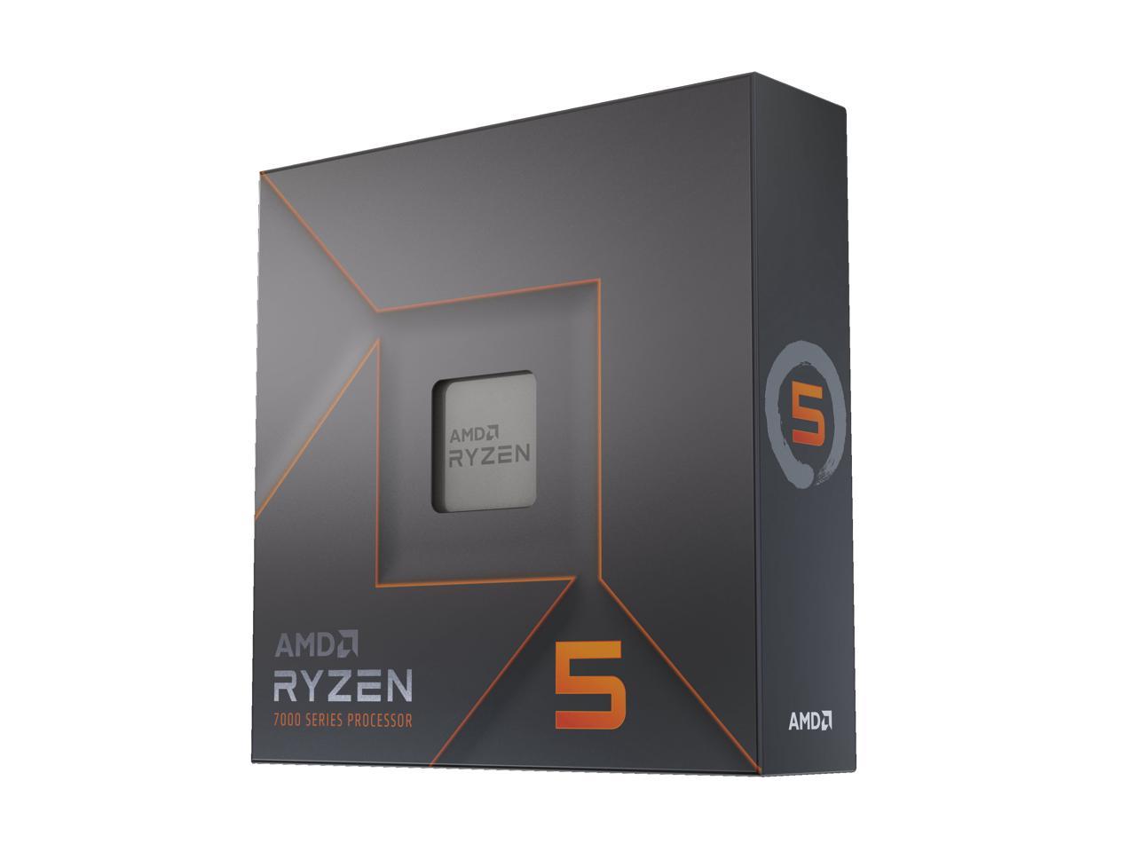 AMD Ryzen 5 7600X - 6-Core 4.7 GHz - Socket AM5 - 105W Desktop Processor  (100-100000593WOF)