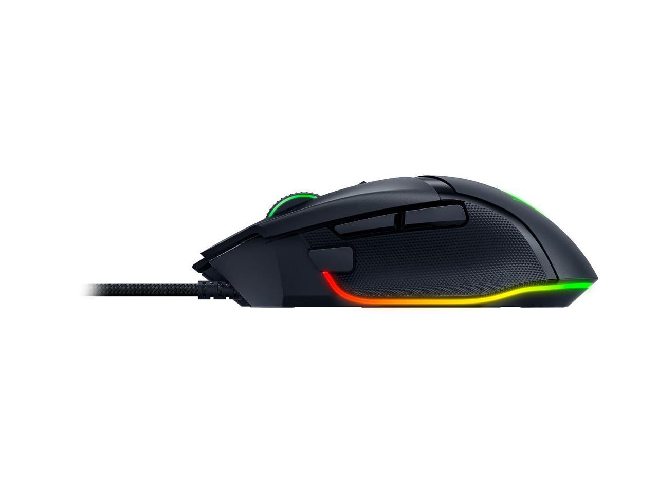 Razer Basilisk V3 Customizable Ergonomic Gaming Mouse: Fastest Gaming Mouse Switch - Chroma RGB Lighting - 26K DPI Optical Senso