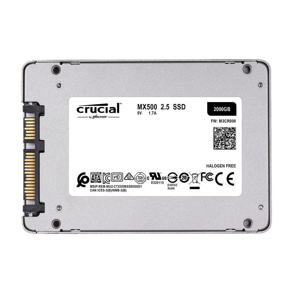 Crucial MX500 2TB 3D NAND SATA 2.5 Inch Internal SSD, up to 560 MB/s  - CT2000MX500SSD1