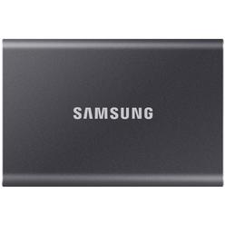 SAMSUNG T7 Portable SSD 1TB - Up to 1050 MB/s - USB 3.2 External Solid State Drive, Gray (MU-PC1T0T/AM)