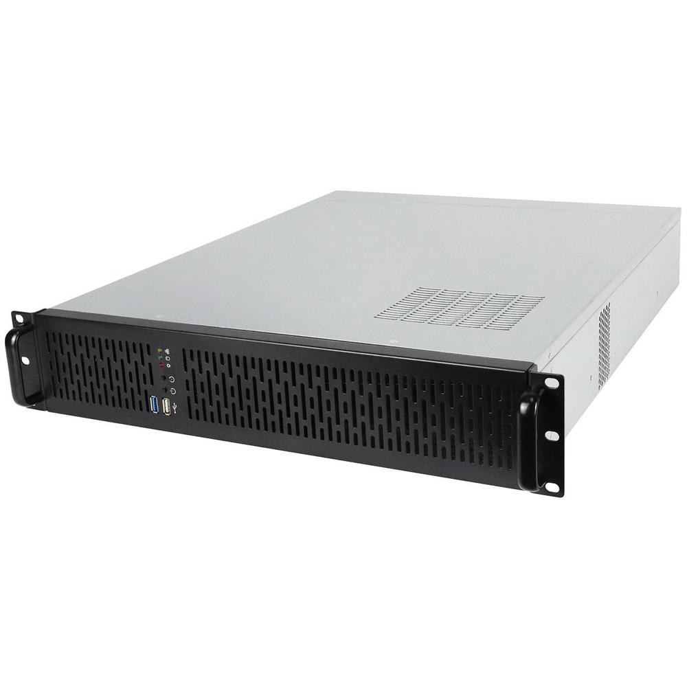 Rosewill RSV-Z2850U 2U Server Chassis Rackmount Case, 4x 3.5" Bays, 2x 2.5" Devices, ATX Compatible, Up to 4x 80mm Fans, 1x USB