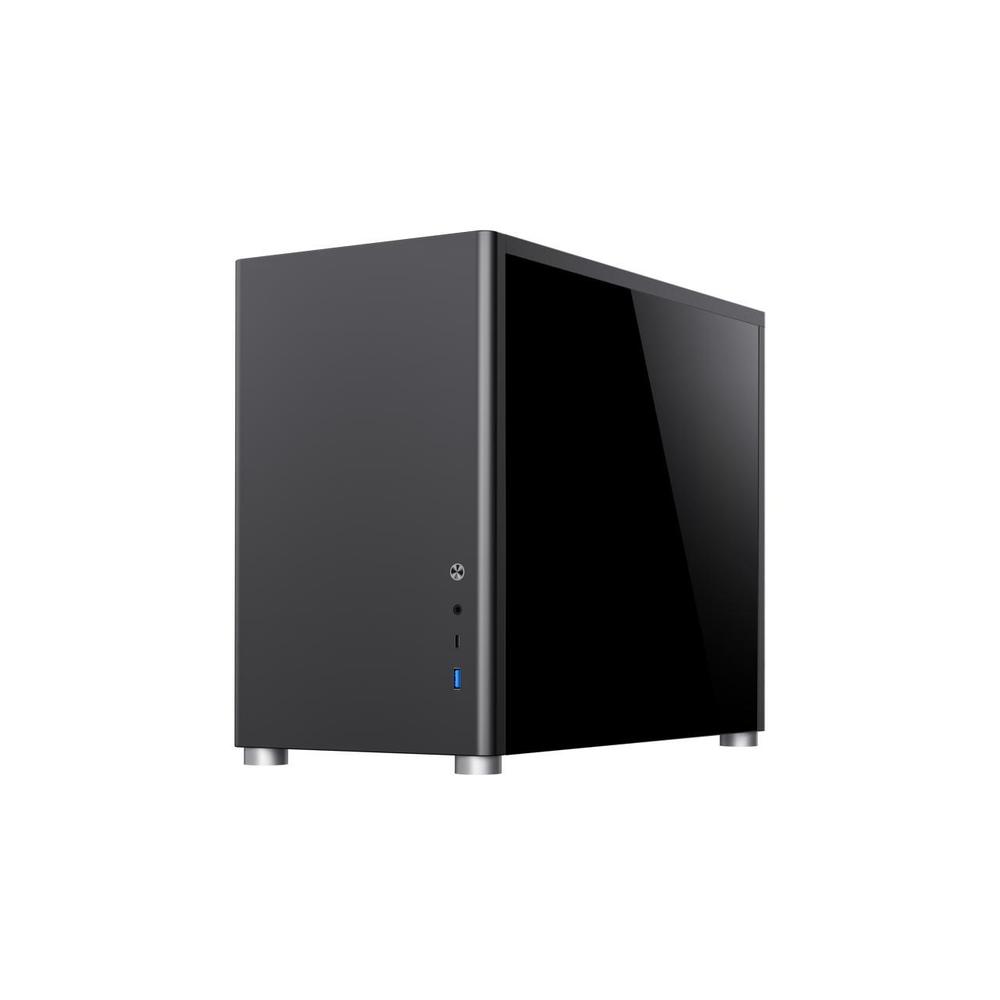 GAMEMAX Spark Black Steel / Tempered Glass Micro ATX Tower Computer Case w/ Dual Tempered Glass Side Panel