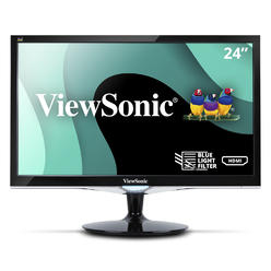 VIEWSONIC SF DISPLAYS VX2452MH 24IN LCD FULL HD 50M:1 VX2452MH DVI HDMI SPKR