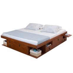 Memomad Bali Storage Platform Bed with Drawers (King Size)
