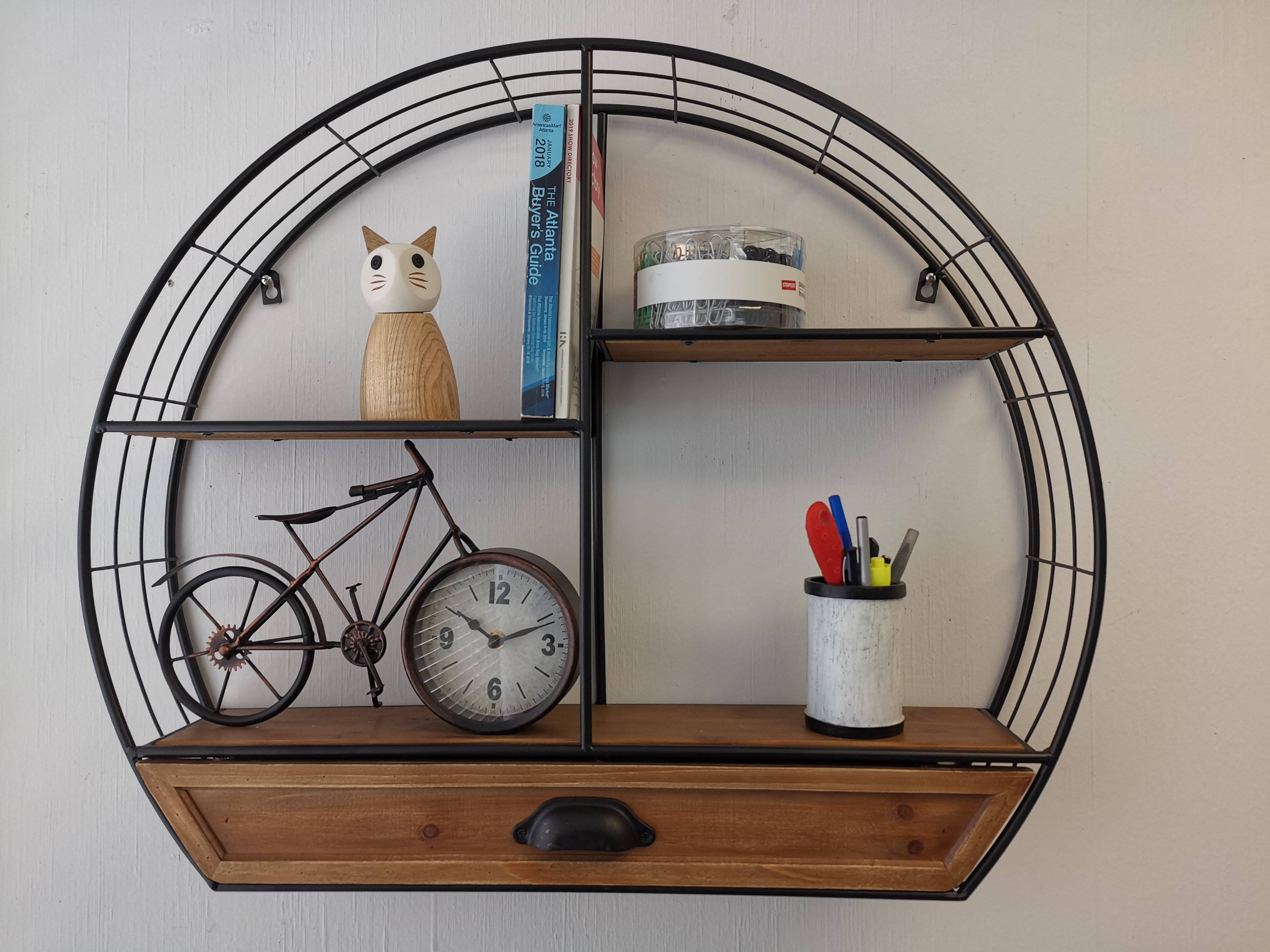 Peterson Artwares Table clock - Bike Table Clock