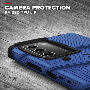 Zizo BOLT-NOTE20-BLU ZIZO Bolt Bundle for Galaxy Note 20 5G Case
