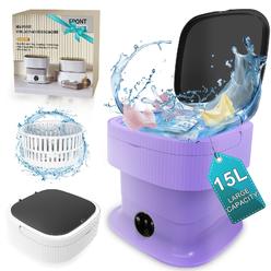 Amazon Purple Portable Washing Machine Bucket Washing Mini Washing