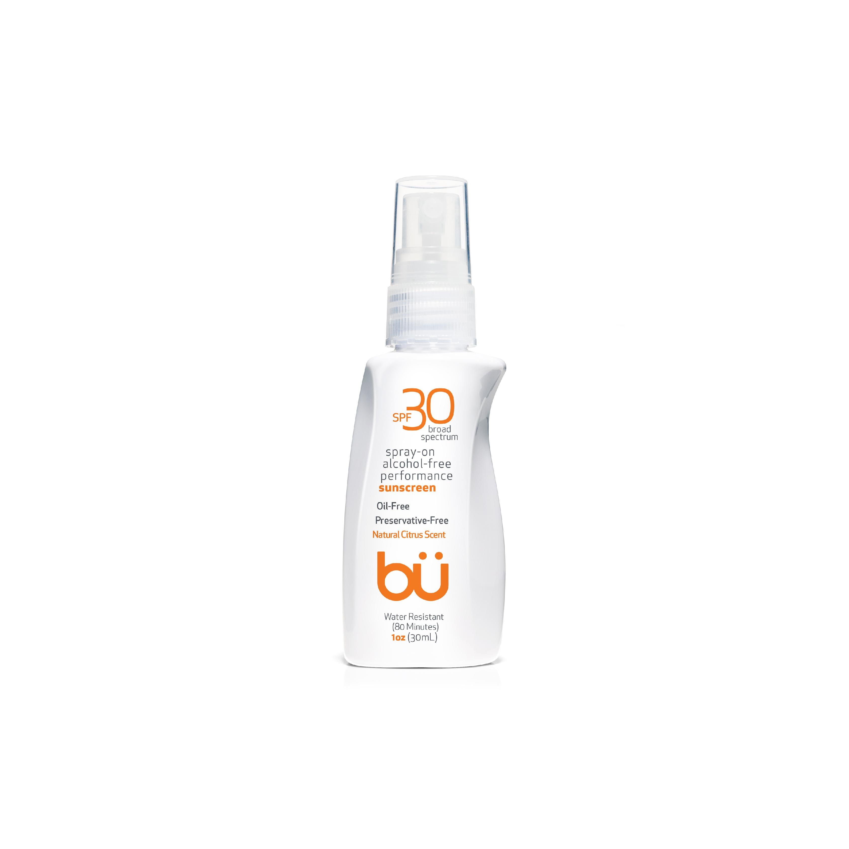BU SPF 30 Ultrafine WOWmist Sunscreen - Natural Citrus 1oz