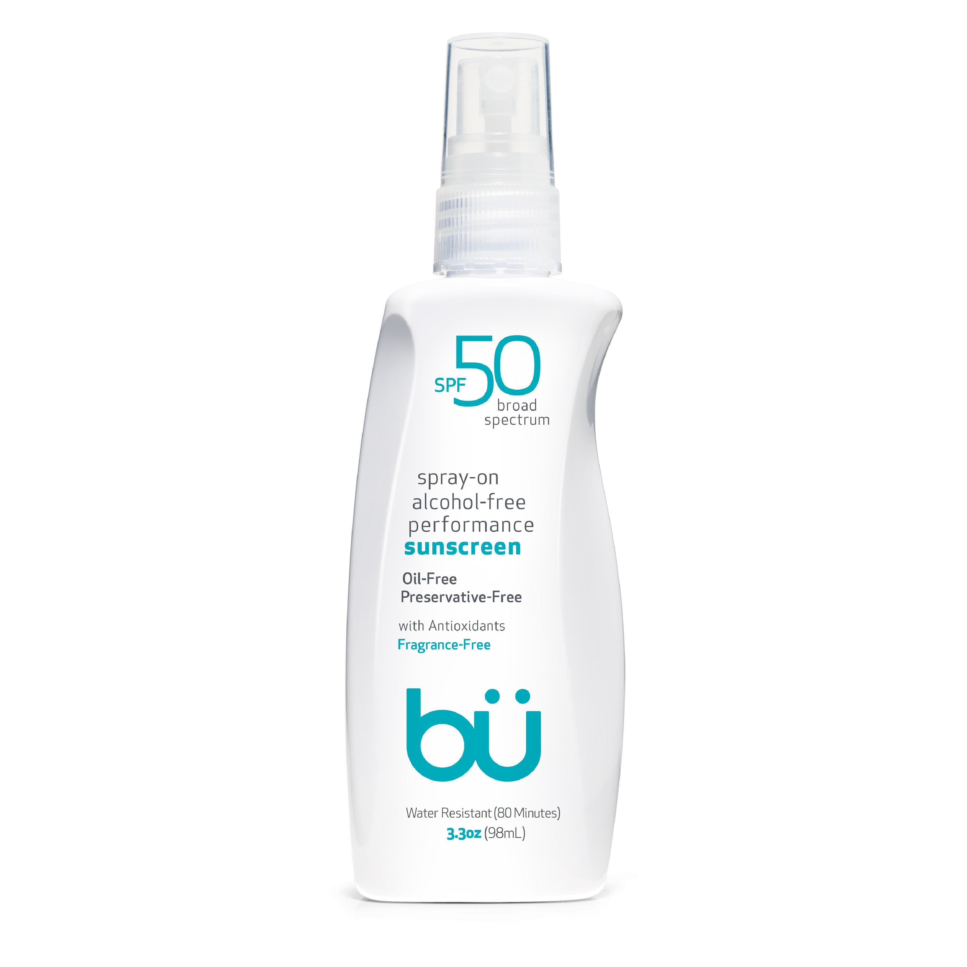 BU SPF 50 Fragrance-Free Spray 3.3oz