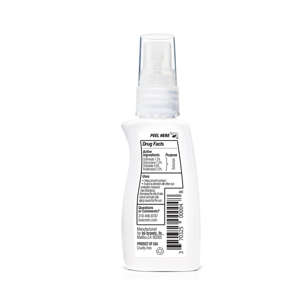 BU 3-Pack (1oz) SPF 30 Alcohol-Free Wowmist Sunscreen Spray w/natural essence of Sage