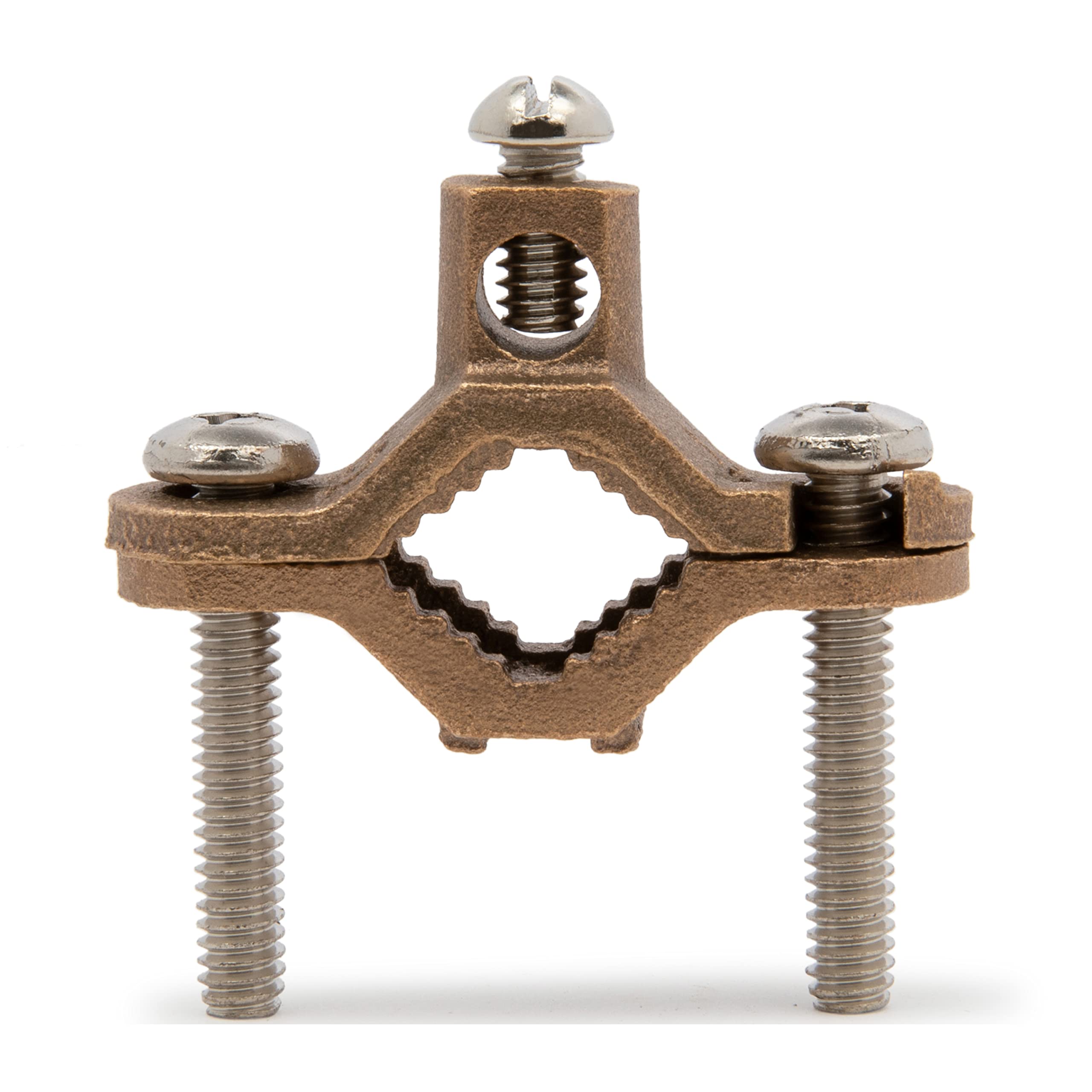 Voltada Ground Pipe Clamps Size 1/2 to 1 Copper (50)