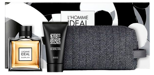 Guerlain L’Homme Ideal Gift Set for Men - 3.4 EDT + 2.5 Shower Gel NEW