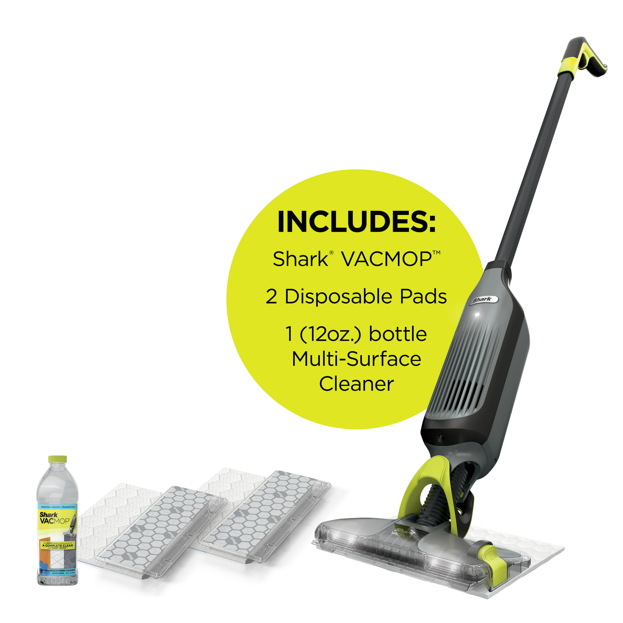 Shark VACMOP™  Cordless Hard Floor Vacuum Mop with Disposable VACMOP™ Pad