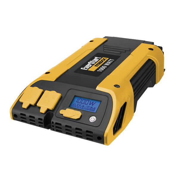 EverStart 1000 Watt Power Inverter with USB (PC1000E) in Yellow and Black