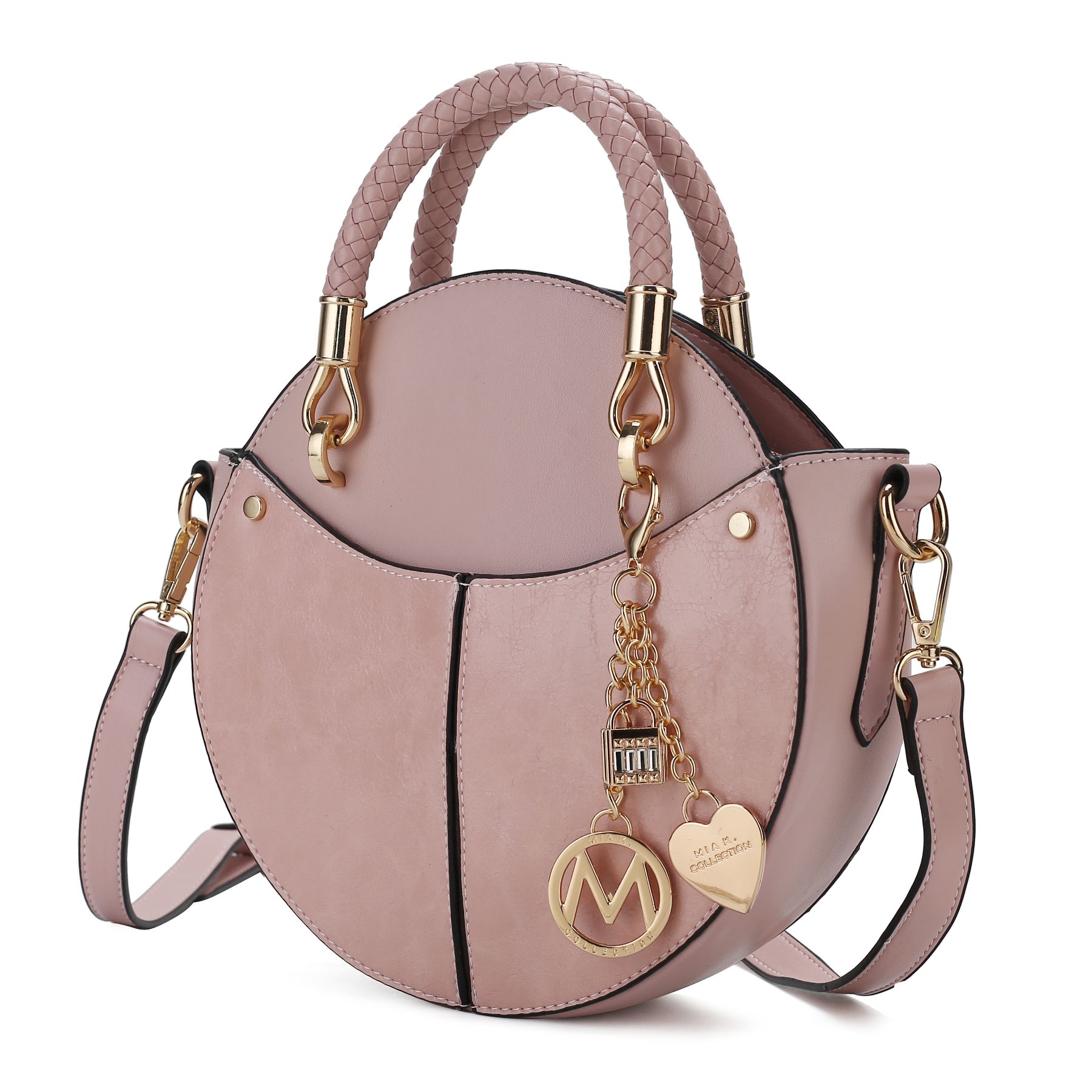 MKF Collection by Mia K Nobella Vegan Leather Crossbody Handbag