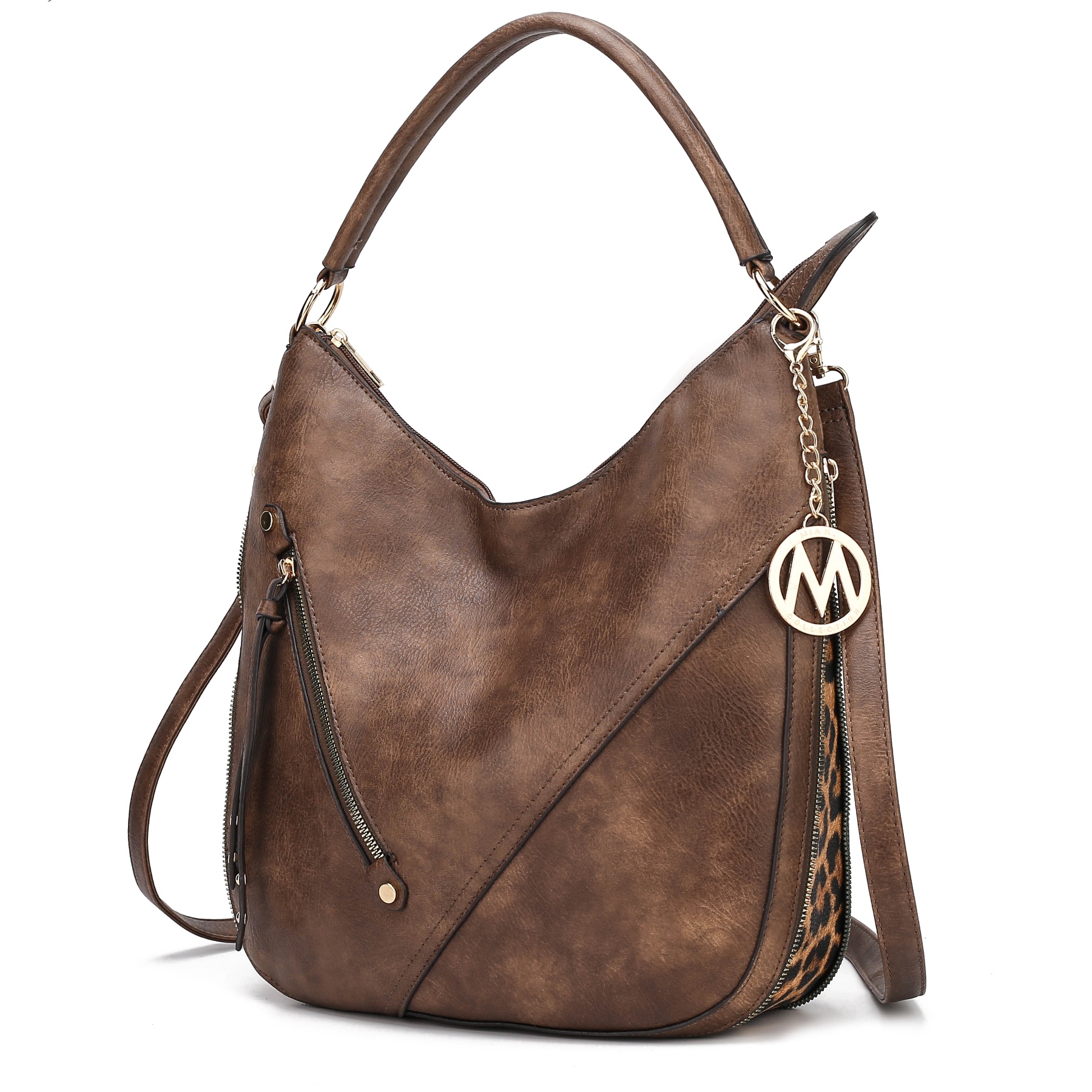 MKF Collection by Mia K Lisanna Vegan Leather Hobo bag