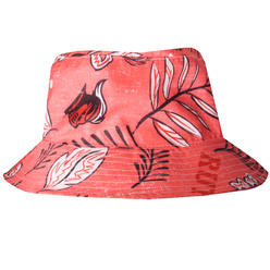 Wes And Willy Rutgers Scarlet Knights Vintage Floral Bucket Hat