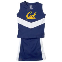 Wes And Willy California Golden Bears Girls and Toddlers Cheer Set