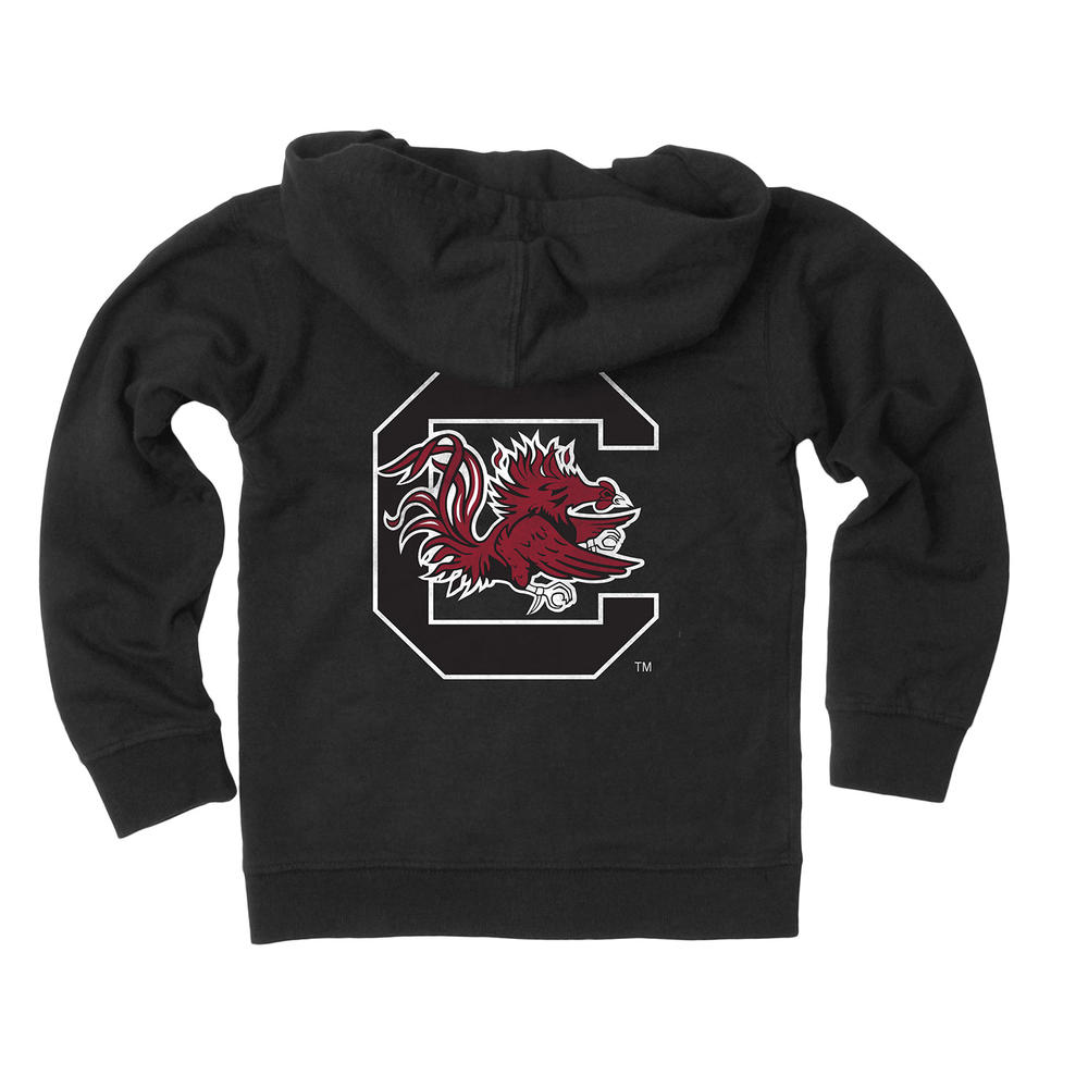 Wes And Willy South Carolina Gamecocks Boys Zip Up Fleece Hooded Jacket
