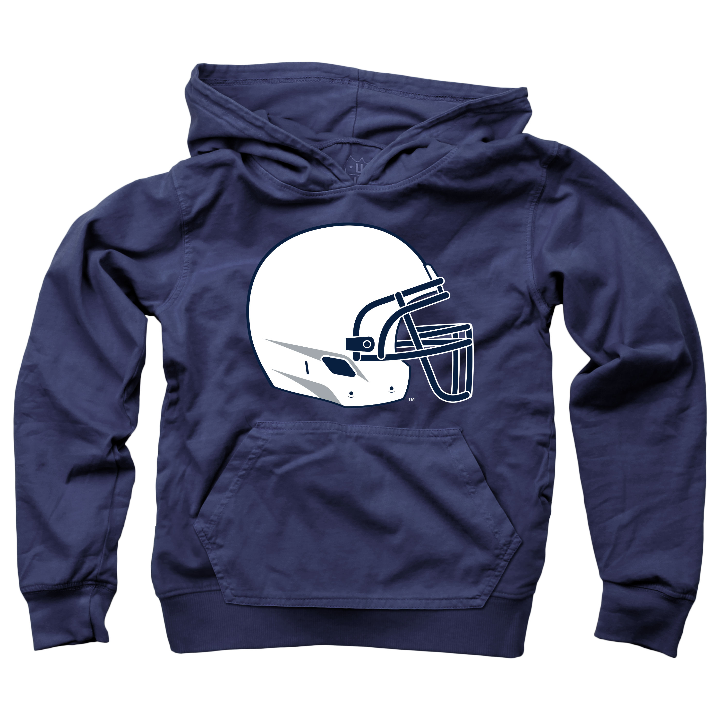 Wes And Willy Penn State Nittany Lions Youth Boys Helmet Logo Pullover Hoodie