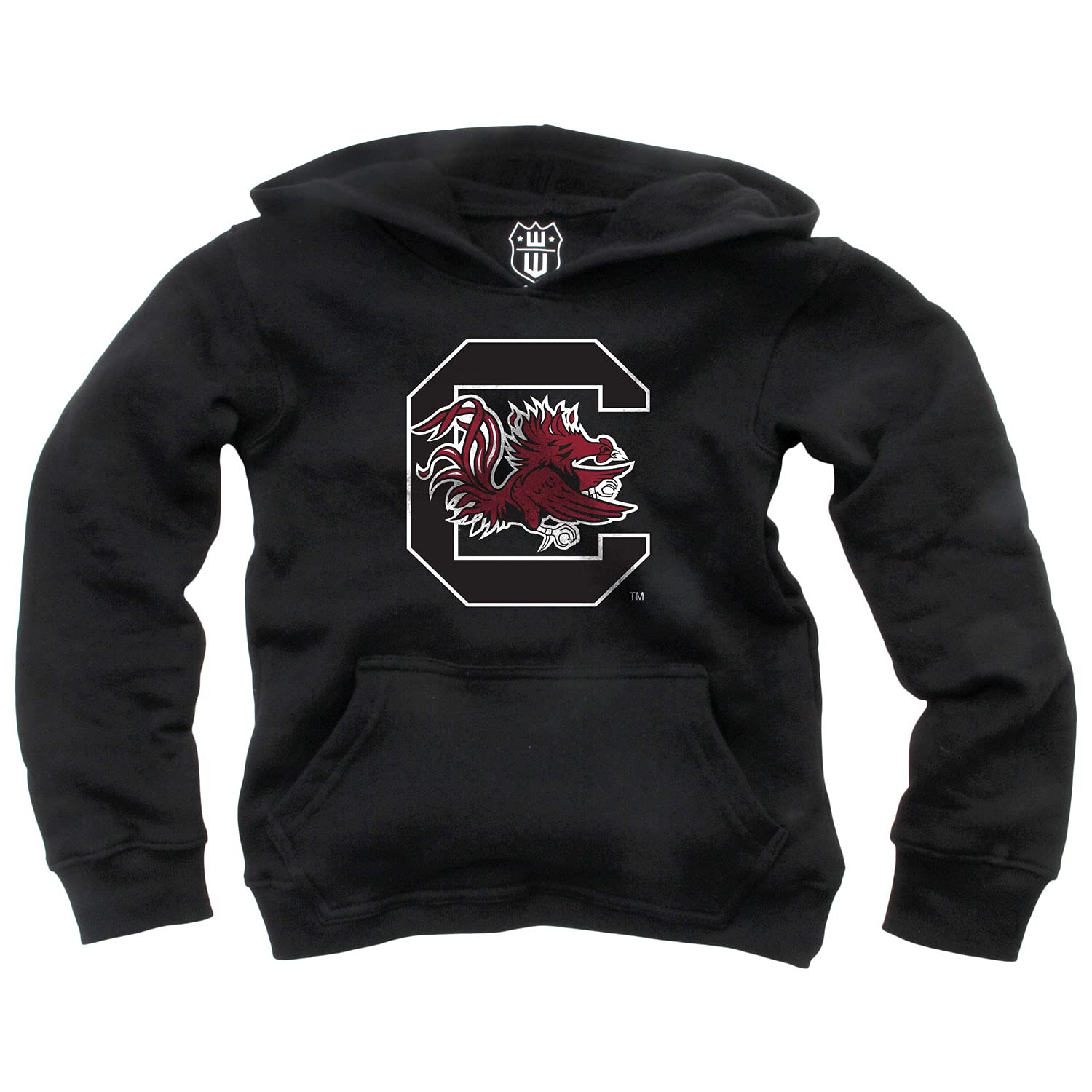 Wes And Willy South Carolina Gamecocks Youth Boys Team Logo Pullover Hoodie