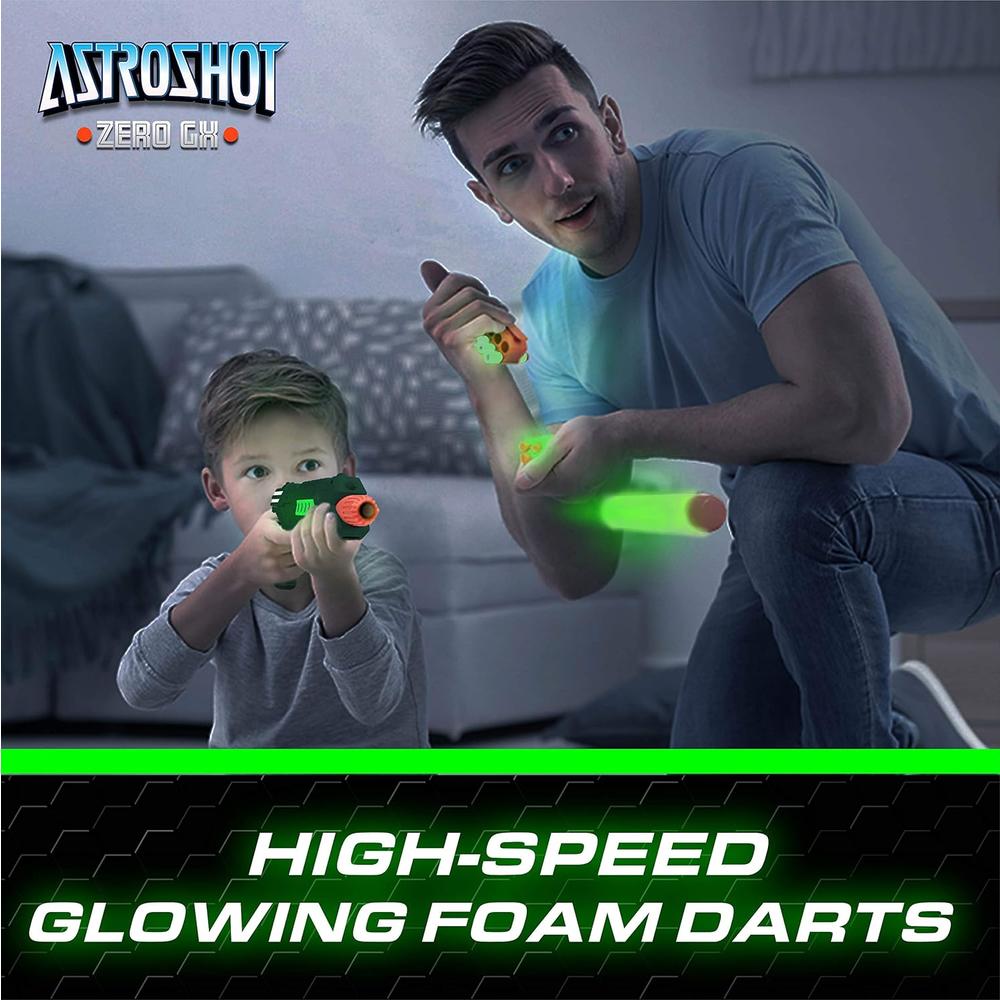 USA Toyz Astroshot Zero GX Glow in the Dark Shooting Games for Kids