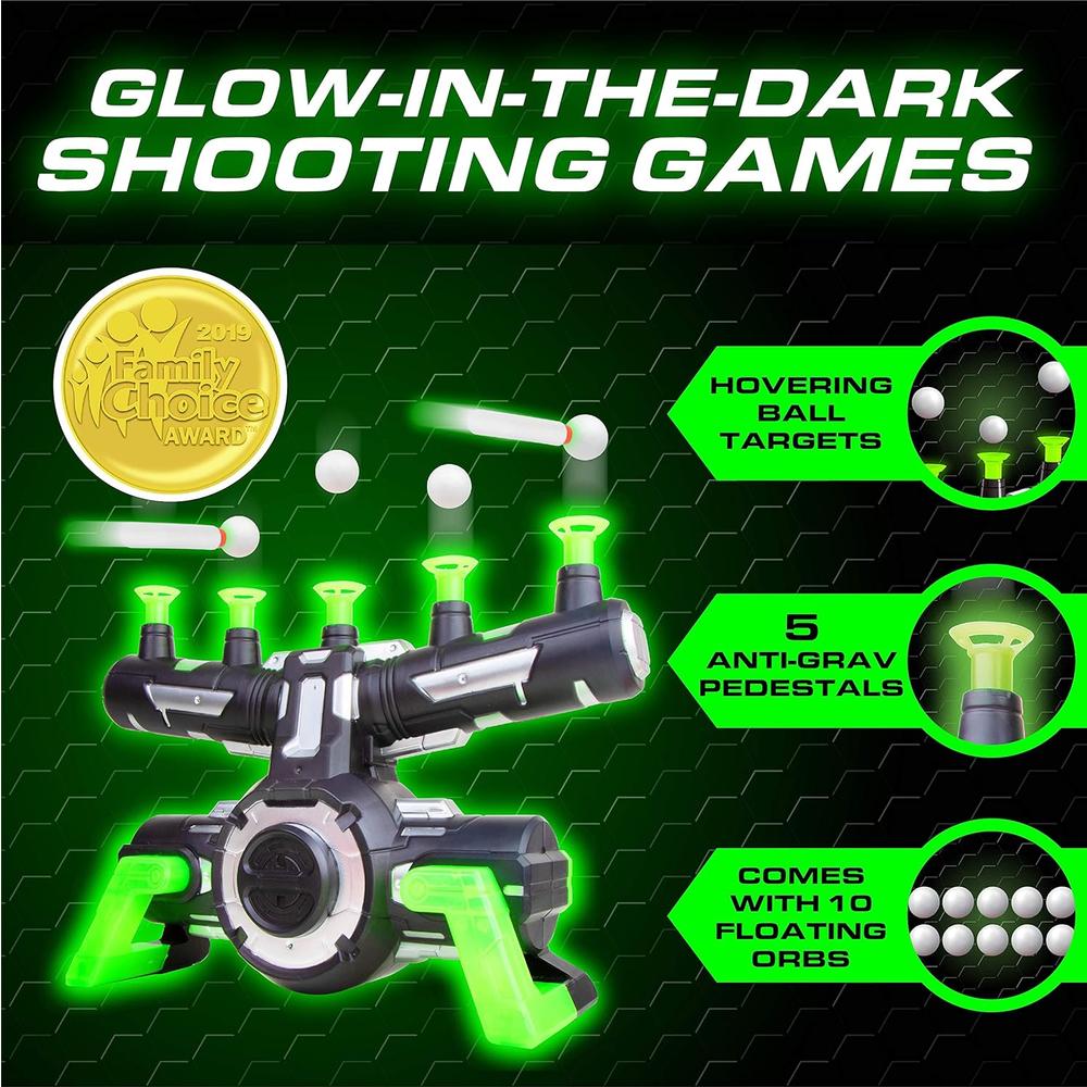 USA Toyz Astroshot Zero GX Glow in the Dark Shooting Games for Kids