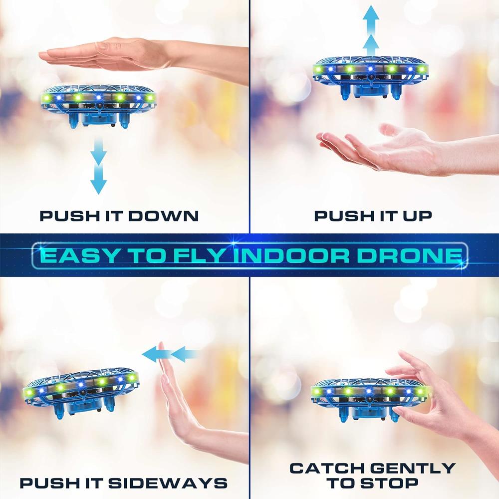 Force1 Scoot Pro Hand Operated Drone for Kids, Adults