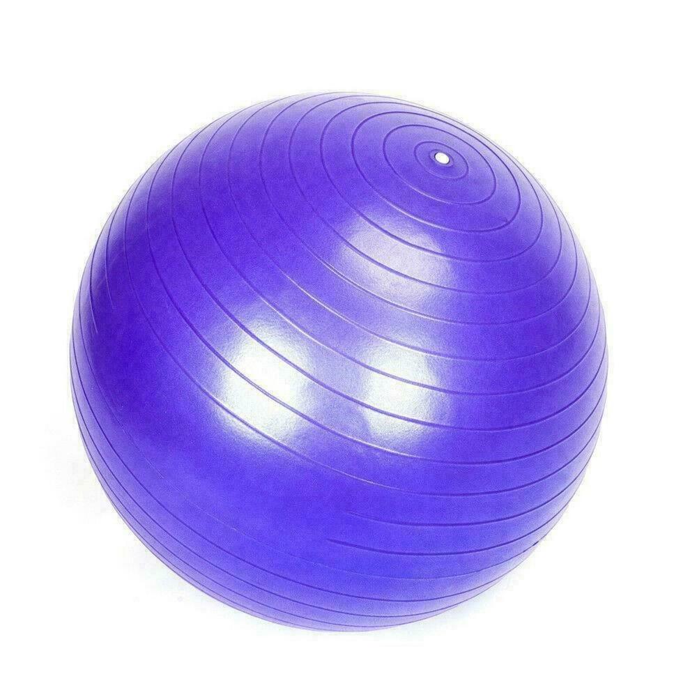 Stock Preferred Exercise Yoga Ball with Pump in 55cm Purple