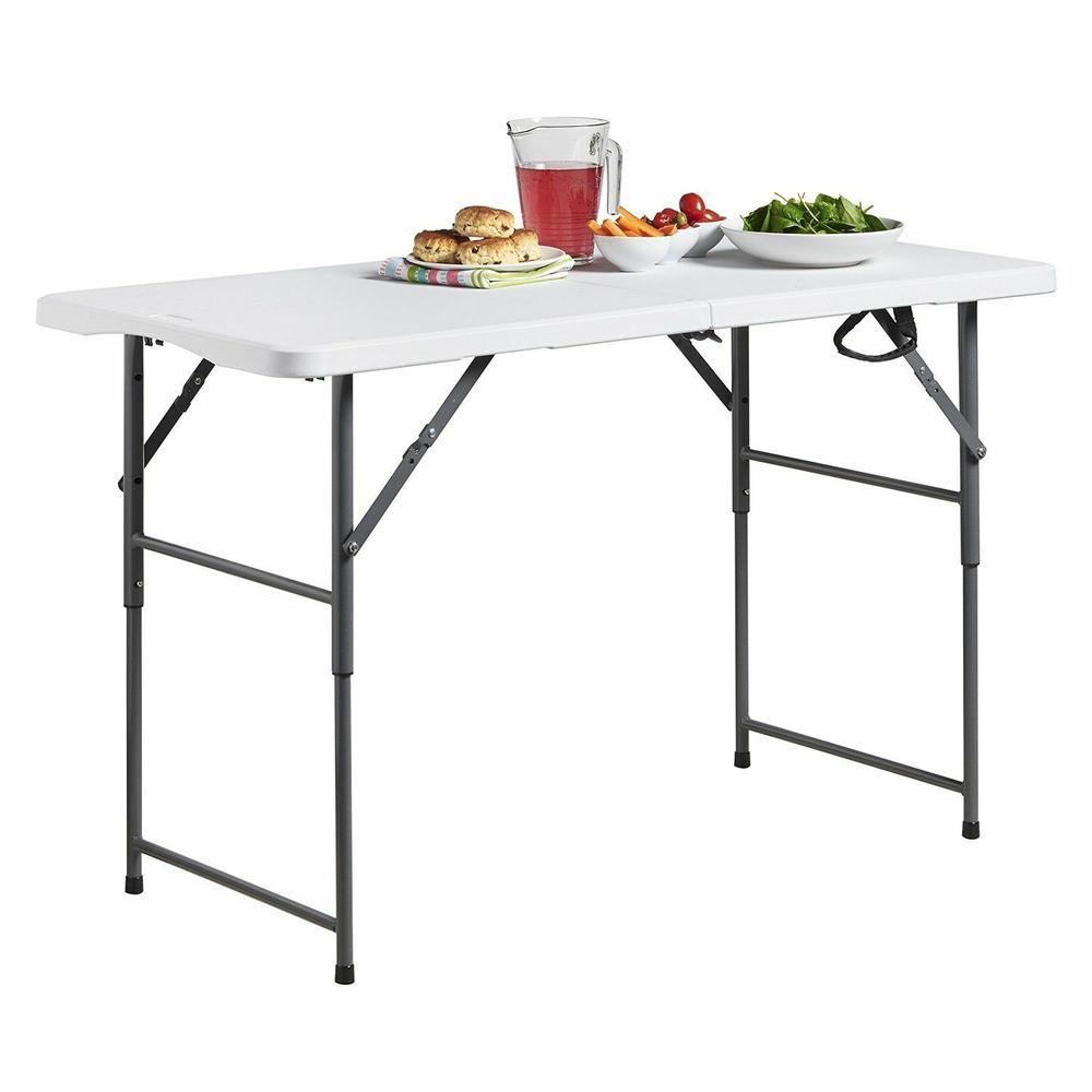 Stock Preferred Folding Table Portable Plastic Outdoor Picnic Table 4ft