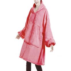 Stock Preferred Blanket Hoodie Pink