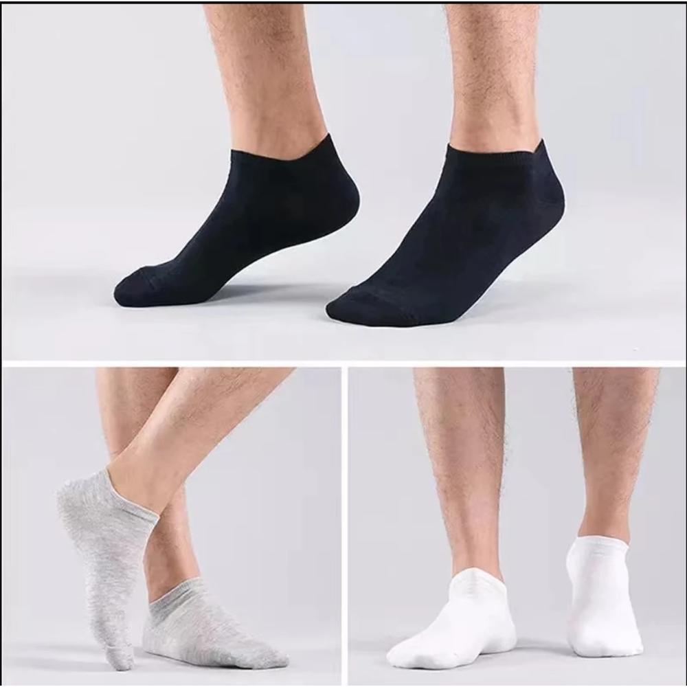 Stock Preferred 12Pairs Cotton Crew Socks Low Cut White