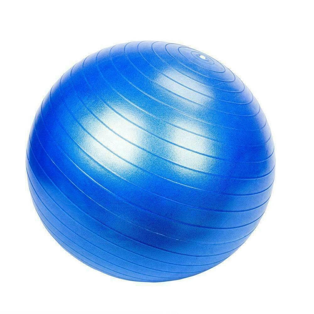 Stock Preferred Exercise Yoga Ball with Pump in 55cm Blue