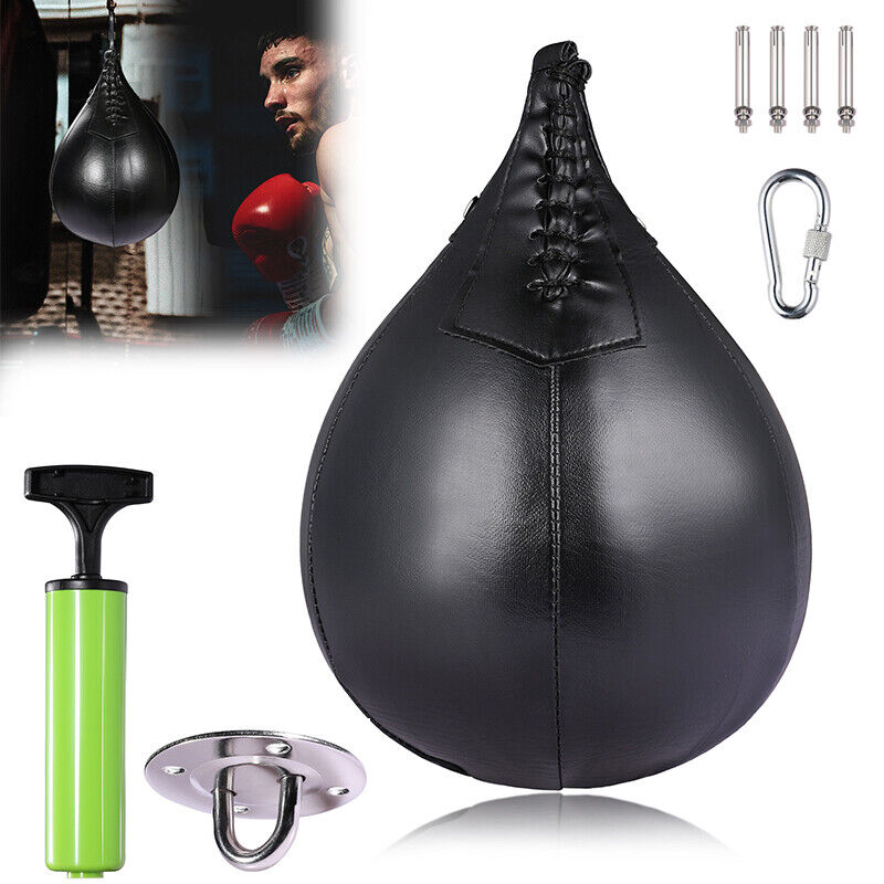 Stock Preferred Punching Boxing Fight Ball Speed Fitness Training Equipment #2 Black - 9pcs Boxing Speed Ball