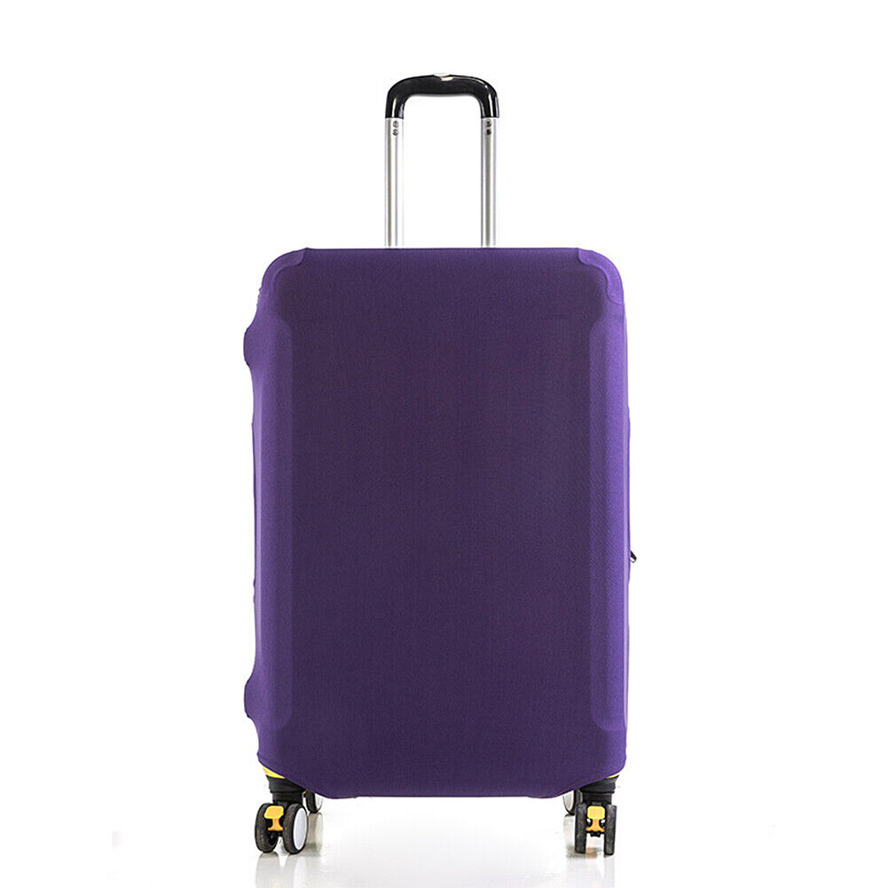 Stock Preferred Elastic Luggage Suitcase Protector Cover Suitcase Anti- Dust S (18-20'') Purple