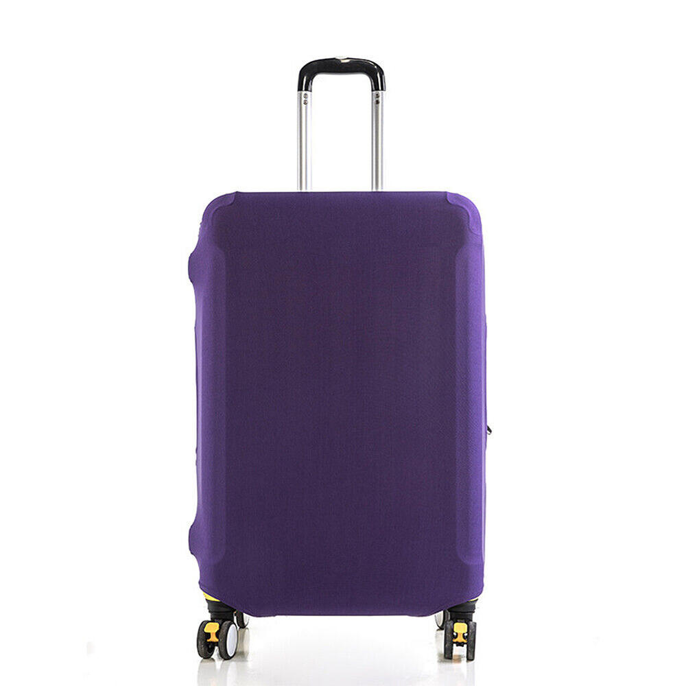 Stock Preferred Elastic Luggage Suitcase Protector Cover Suitcase Anti- Dust M (22-24'') Purple
