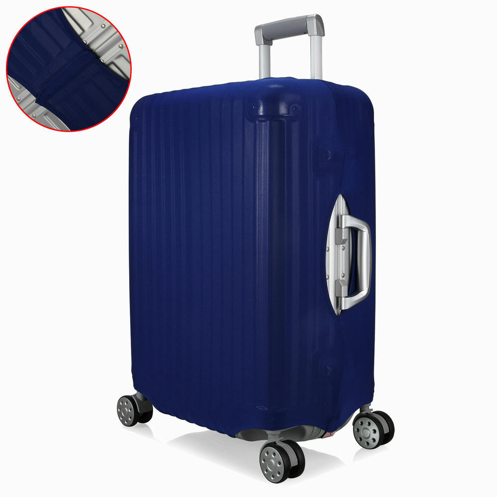 Stock Preferred Elastic Luggage Suitcase Protector Cover Suitcase Anti- Dust L (26-28'') Blue