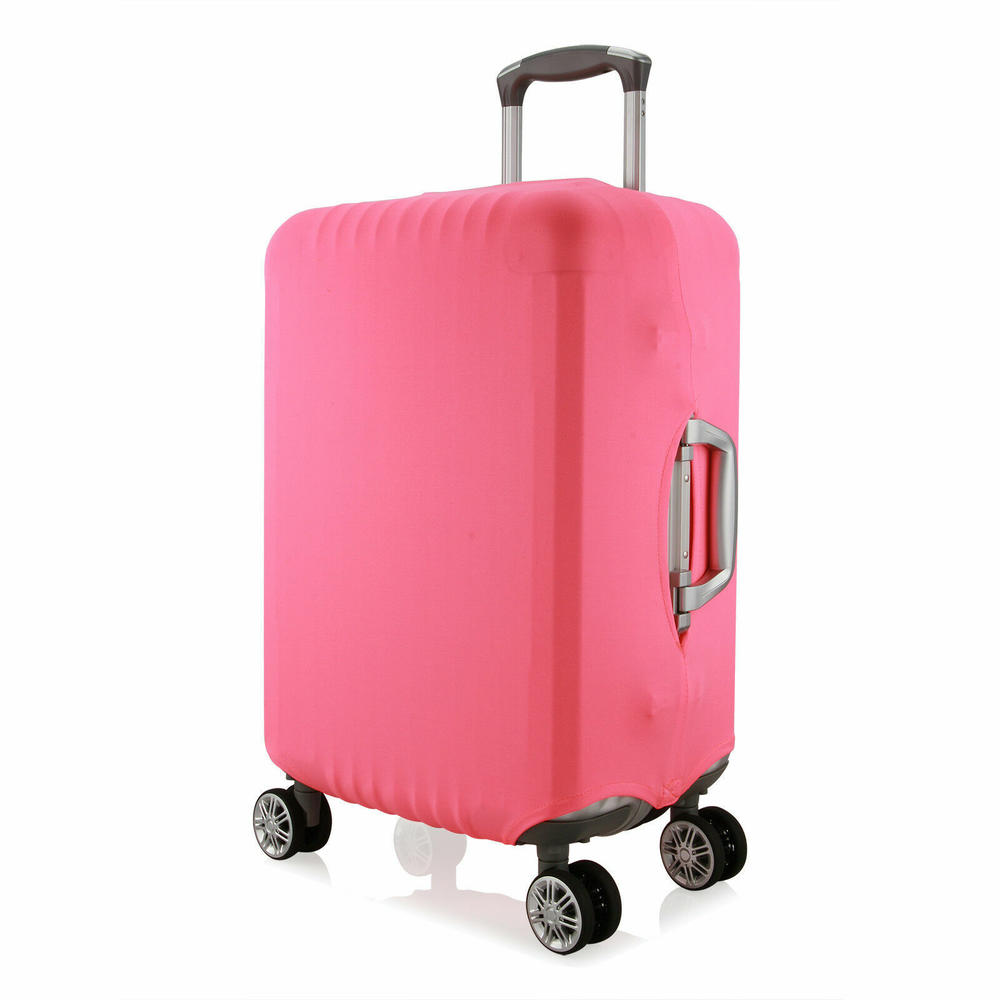 Stock Preferred Elastic Luggage Suitcase Protector Cover Suitcase Anti- Dust L (26-28'') Pink