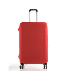 Stock Preferred Elastic Luggage Suitcase Protector Cover Suitcase Anti- Dust L (26-28'') Red