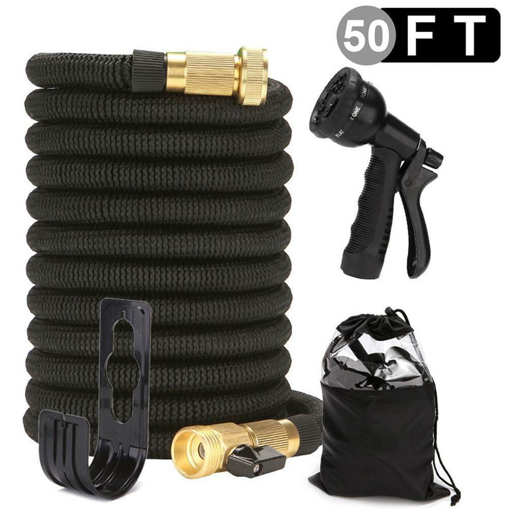 Stock Preferred Water Hose Triple Layered 50 ft Black