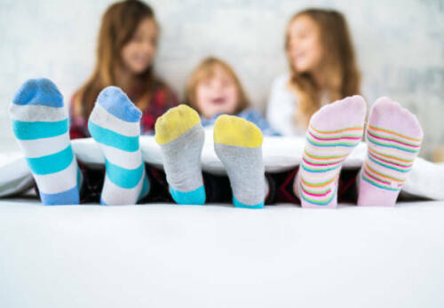 Stock Preferred 12 Pairs Kids Ankle Crew Cotton Socks Casual Size 6-8 Random Mix
