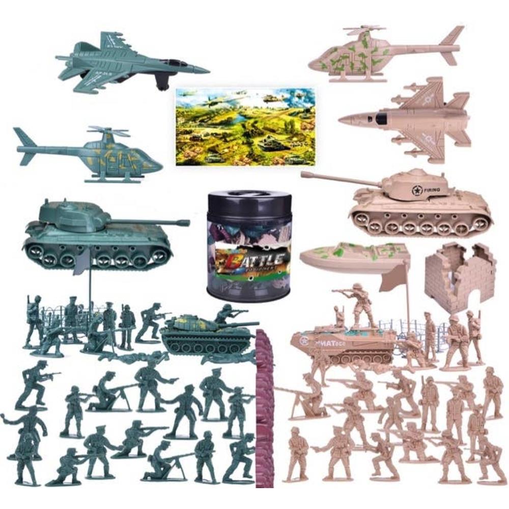 Fun Little Toys Army Men Action Figures Set