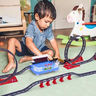 Fun Little Toys Railway Station with Accessories