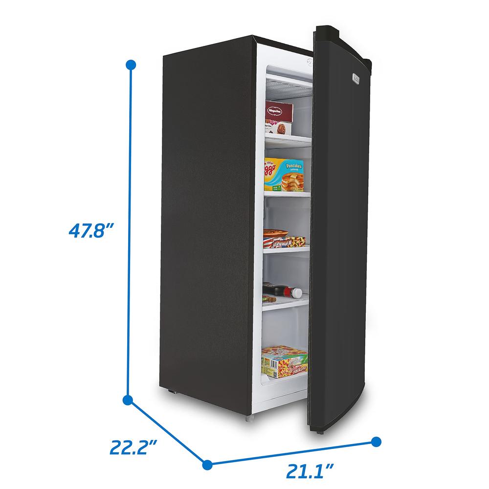 Commercial Cool 5.0 Cu. Ft. Upright Freezer,Black