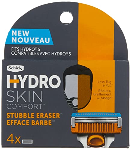 Schick Hydro Stubble Eraser Refills - Stubble Razor Refills, 4 Count