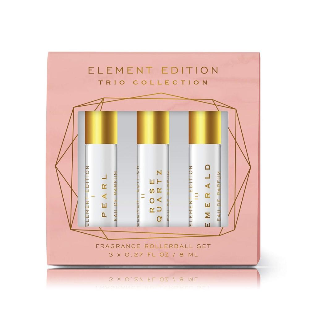 Tru Fragrance Element Edition Womens Perfume Spray - 3pc Rollerball gift Set, 3 X 033 oz 8 mL - Set of three rollerballs with our favorite sce