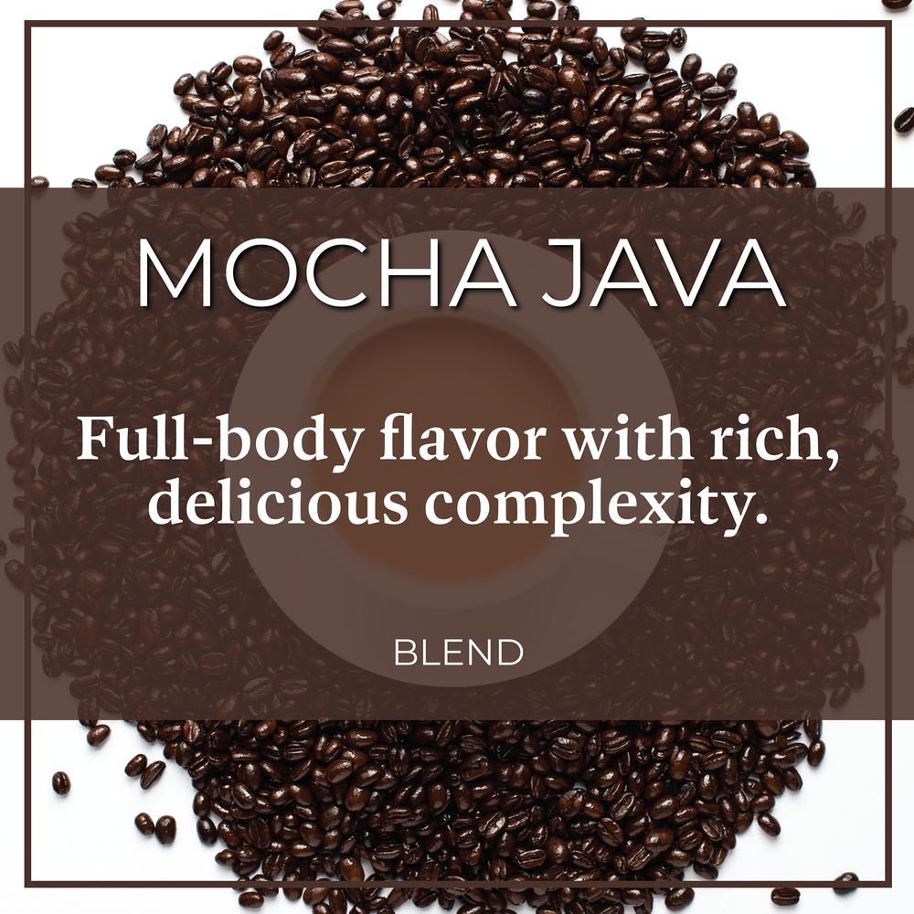 The Bean Organic Coffee Company Organic Mocha Java, Medium Roast, Whole Bean, 16-Ounce Bag